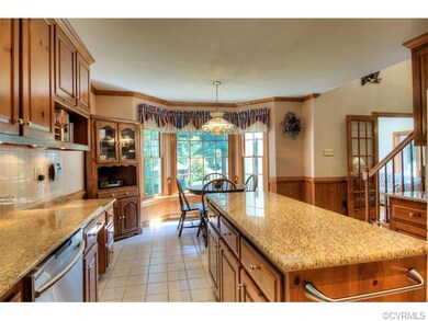 Another view of the kitchen with a great eat-in ar