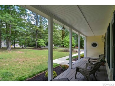 Relax on your covered Front Porch