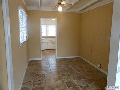 Dining Room New tile  floors & designer paint  in 