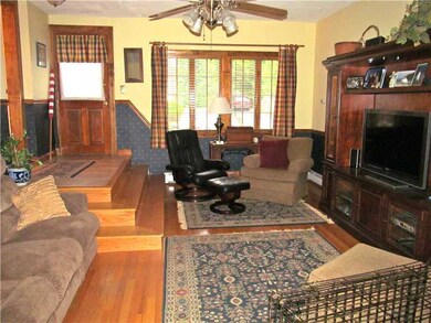 Den/Family/Great Room. Step down from the kitchen