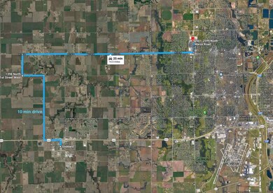 Driving Distance Map