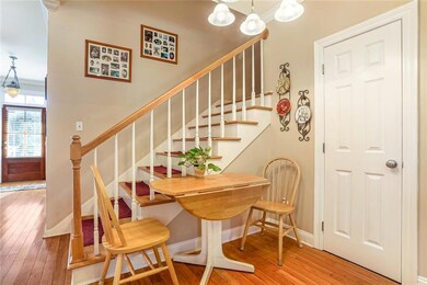 Breakfast nook and pantry in open concept kitchen