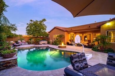 Heated Pool w/ Travertine Deck