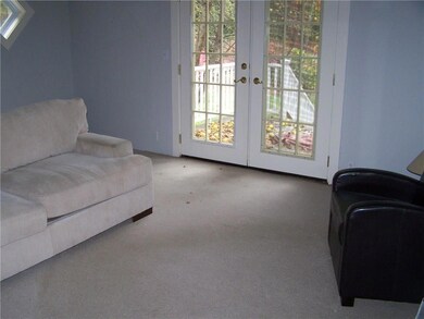 Deck access from living room