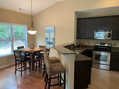 kitchen staged