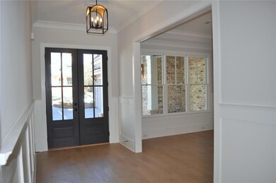 Foyer looking into dining room. Representative photo of the Rebecca interior, may include additional options