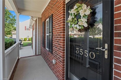 Welcoming porch