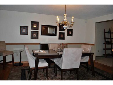 Dining Room. Dining Room open to Living Room and K