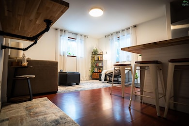 Upstairs unit living room