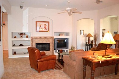 Great room with gas fireplace