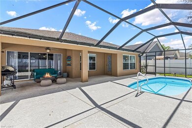 Large lanai and pool