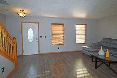 2 windows, wood blinds
