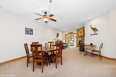 Dining area into Living Room