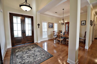Entry and dining room