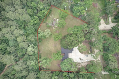 Aerial view reveals the full scale of your 2.6-acr