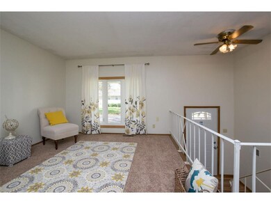 Living room and front door