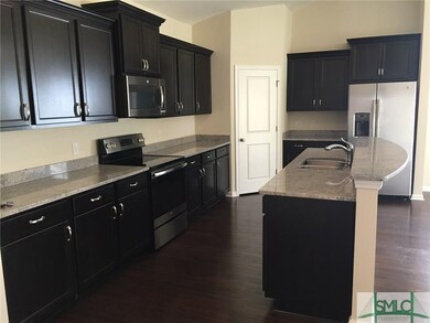 Kitchen open to family room
