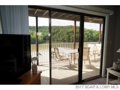 Large lakeside windows