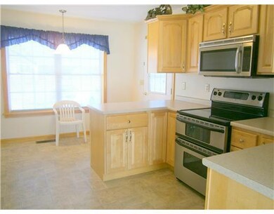 Kitchen. Maple cabinets,...