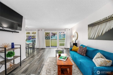 Fresh Paint and New LVP Flooring, leading to your Large Deck.