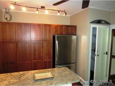 Full wall of pantry cabinets