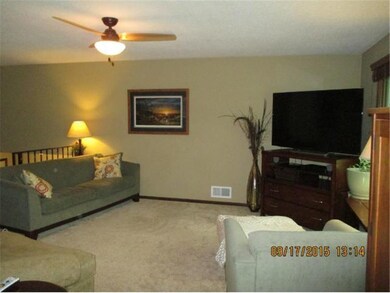 Upstairs living room