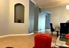Crown Molding, decorative niches and freshly paint