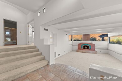 Stairs to bedrooms