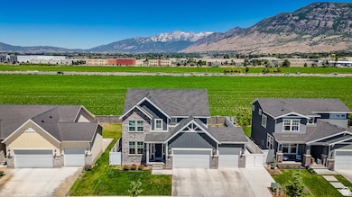 View of mountain background