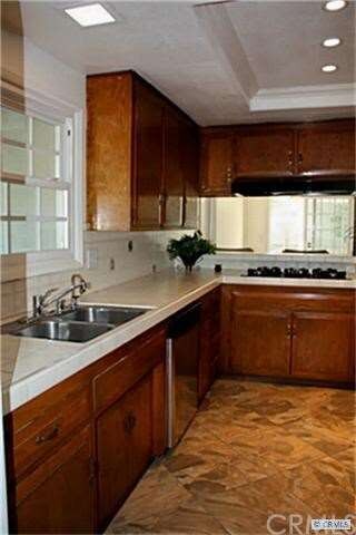 Kitchen towards patio
