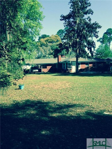 Backyard looking towards the house