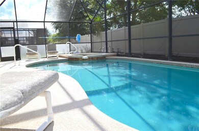 South Facing Pool and Spa with covered Lanai and P