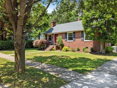 Front View with Driveway