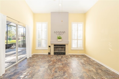 Family Room off the Kitchen