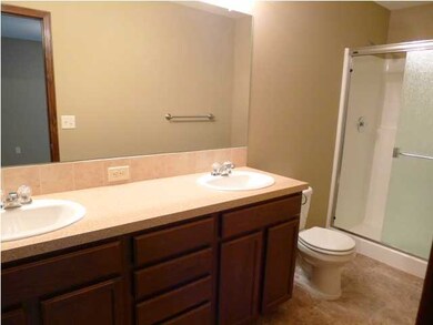 MASTER BATH WITH DOUBLE SINKS AND OVERSIZED SHOWER