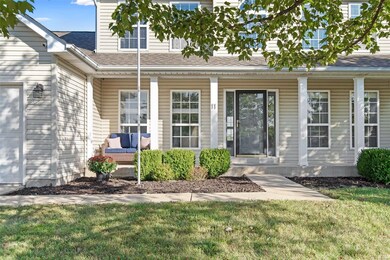 Charming Covered Front Porch is just PERFECT for e