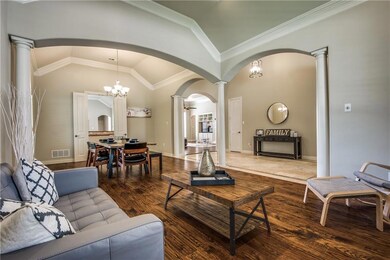 Living /dining combination for flexibility