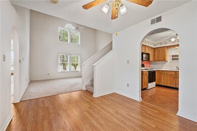 Two Story Great Room