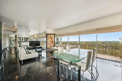Stunning black marble floors