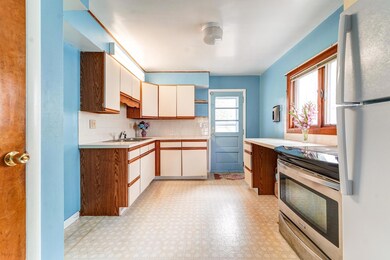 kitchen with stainless steel oven