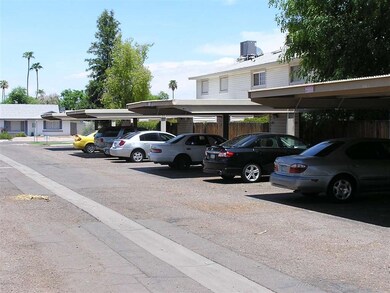 Assigned covered parking