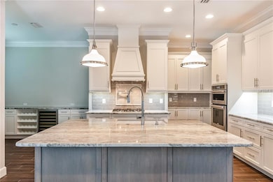 Kitchen of a different previously completed home