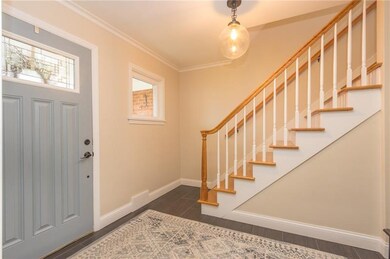 The 13X9 foyer is the perfect introduction to this