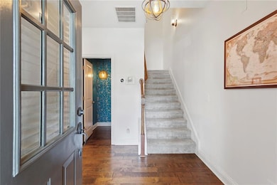 Light, bright foyer