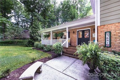 Rocking chair front porch to enjoy your morning coffee while birdwatching!