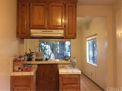 Stove area in kitchen.