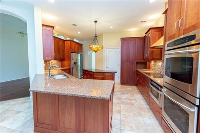 Kitchen- Open to the Family room