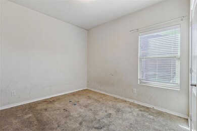 Secondary bedroom on side