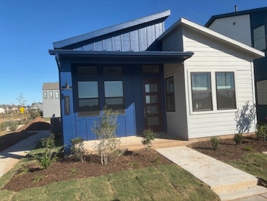 Front view of the house.