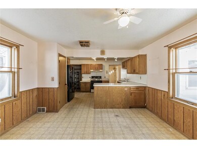 Dining and kitchen view